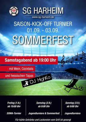 SG Harheim Kick-Off Tunier & Sommerfest